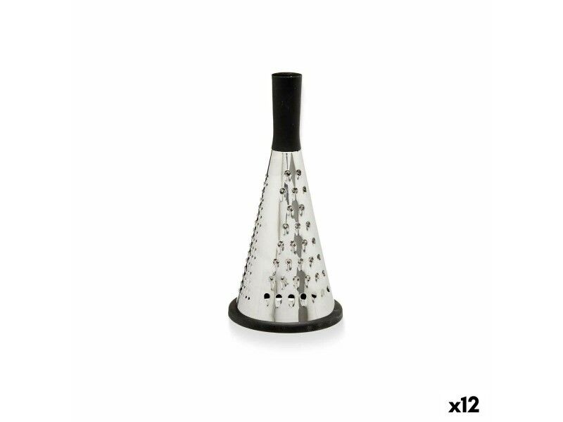 Tarka Kinvara KT224145PA Czarny Srebrzysty Stal nierdzewna ABS TPR 11,5 x 24,5 x 11,5 cm (12 Sztuk)