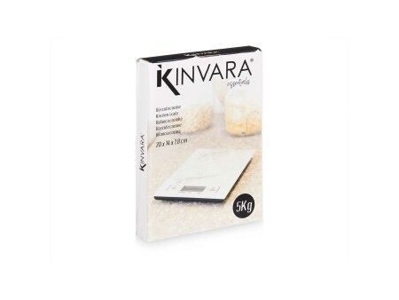 kuchennej wagi Kinvara EKS-022 5KG Biały 5 kg Marmur (6 Sztuk)