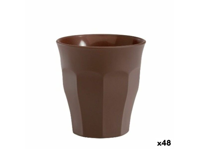 szklanka/kieliszek Duralex Picardie Brązowy 90 ml (48 Sztuk)