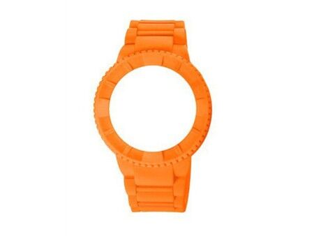 Zegarek Unisex z Wymienną Obudową Watx & Colors COWA1772 Pomarańczowy