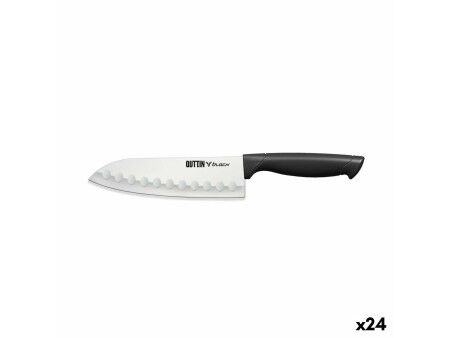Nóż kuchenny Quttin Santoku Black 17 cm (24 Sztuk)