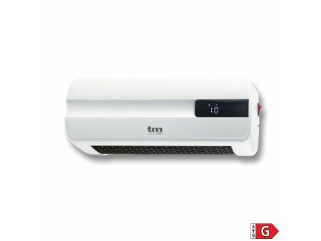 Grzejnik TM Electron 2000 W Biały/Czarny Electric Ściana