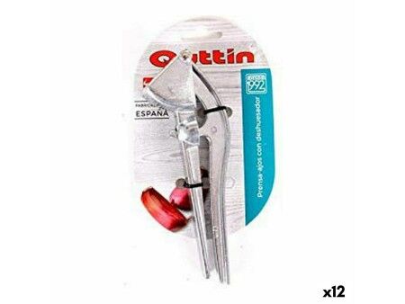 Praska do czosnku z drylownicą Quttin 46527 16 x 6 x 3 cm (12 Sztuk)
