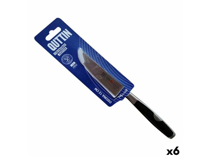 Nóż kuchenny Quttin Moare Stal nierdzewna 2,5 mm (6 Sztuk) (12 cm)