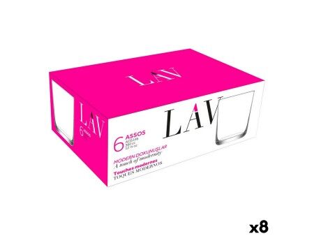 Zestaw kieliszków LAV Assos 360 ml 6 Części (8 Sztuk)