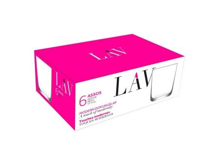 Zestaw kieliszków LAV Assos 360 ml 6 Części (8 Sztuk)