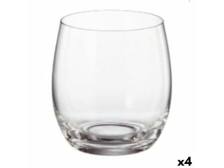Zestaw kieliszków Bohemia Crystal Clara 410 ml Szkło 6 Części (4 Sztuk)