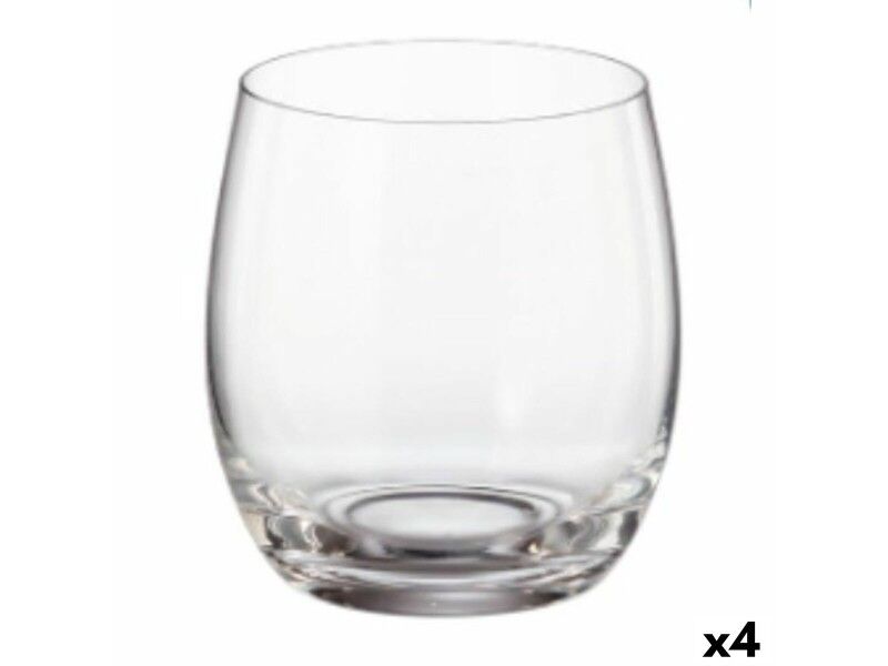 Zestaw kieliszków Bohemia Crystal Clara 410 ml Szkło 6 Części (4 Sztuk)