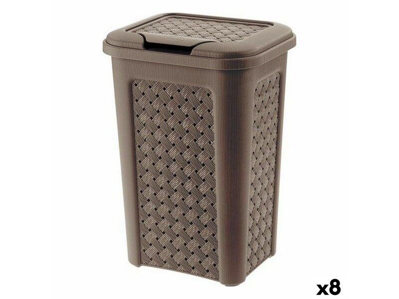 Kosz na Śmieci Tontarelli 2111712 10 L (8 Sztuk)