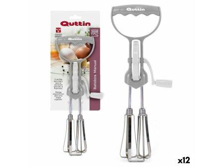 Trzepaczka Quttin Ręczne 31 x 10 cm (12 Sztuk)