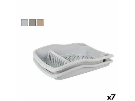 Ociekacz do Naczyń Dem Bloom Plastikowy 48 x 40 x 11,5 cm (7 Sztuk)