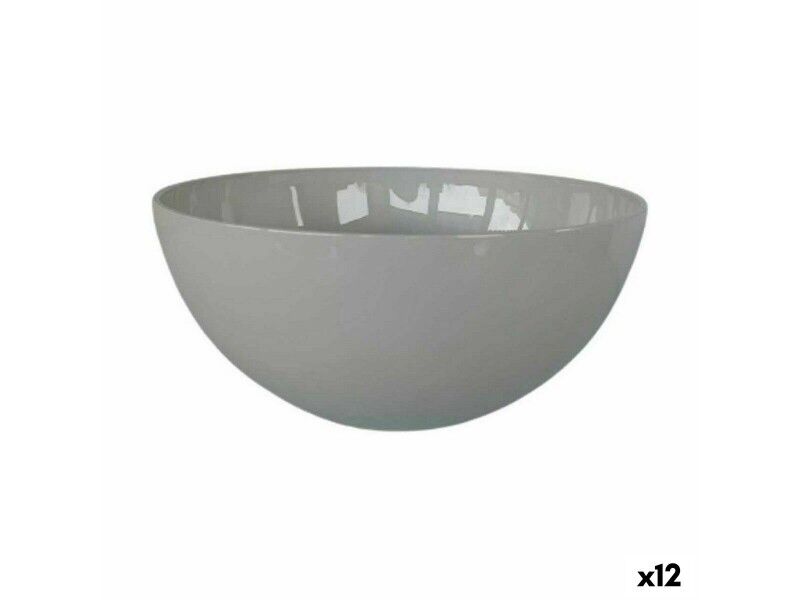 Miska do Sałatki Dem Inside Plastikowy 2,7 L 24 x 24 x 11 cm (12 Sztuk)