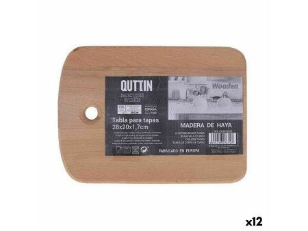 Deska do krojenia Quttin 28 x 20 x 1,7 cm (12 Sztuk)