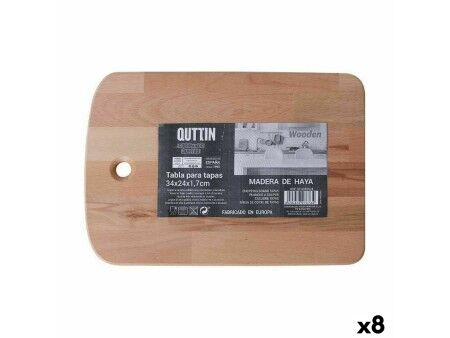 Deska do krojenia Quttin 34 x 24 x 1,7 cm (8 Sztuk)