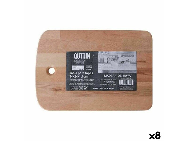 Deska do krojenia Quttin 34 x 24 x 1,7 cm (8 Sztuk)