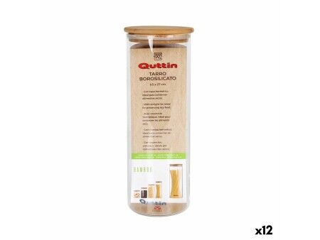 Soik Quttin Silikon Szkło borokrzemowe 1,55 L 10,2 x 28 cm (12 Sztuk)