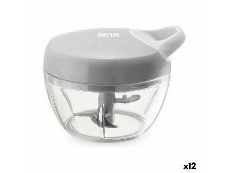 Ręczny Mini Rozdrabniacz na Linkę Quttin 14 x 10,5 cm (12 Sztuk)