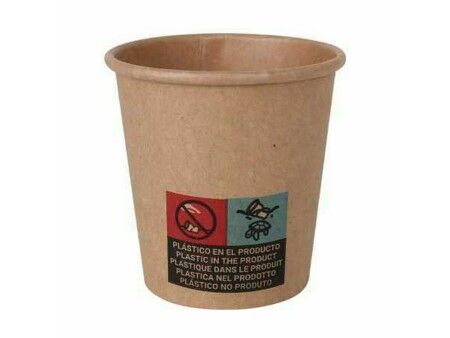Zestaw kieliszków Algon Jednorazowe papier pakowy 50 Części 80 ml (36 Sztuk)