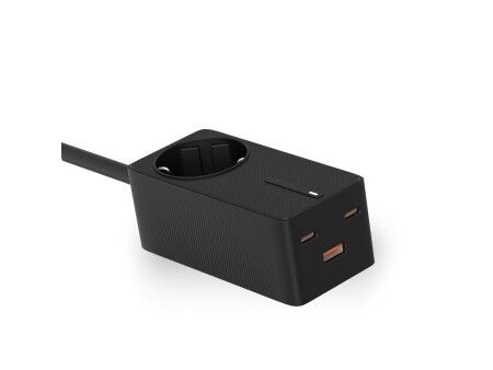 Ładowarka Ścienna KSIX GaN Czarny 65 W