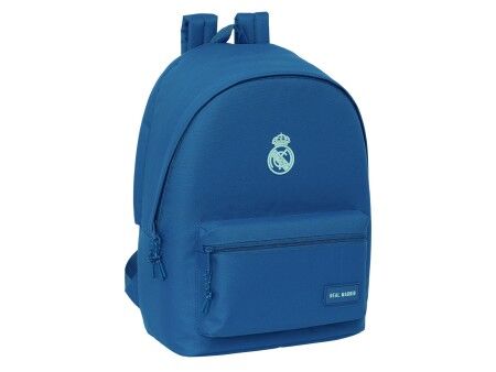 Plecak na Laptopa Real Madrid C.F. Niebieski 31 x 44 x 18 cm