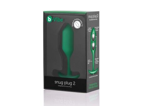 Zatyczka Analna B-Vibe 2 Kolor Zielony