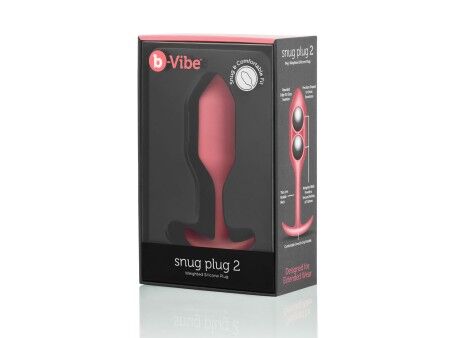 Zatyczka Analna B-Vibe 2 Pomarańczowy Koral