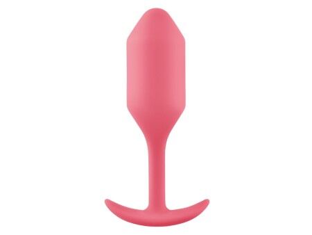 Zatyczka Analna B-Vibe 2 Pomarańczowy Koral