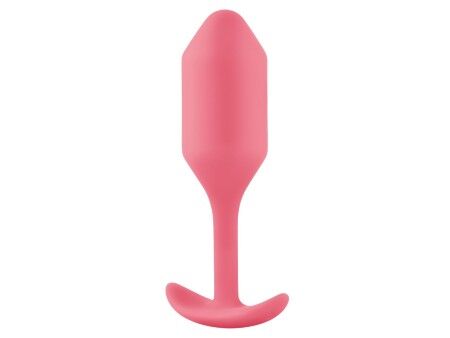 Zatyczka Analna B-Vibe 2 Pomarańczowy Koral