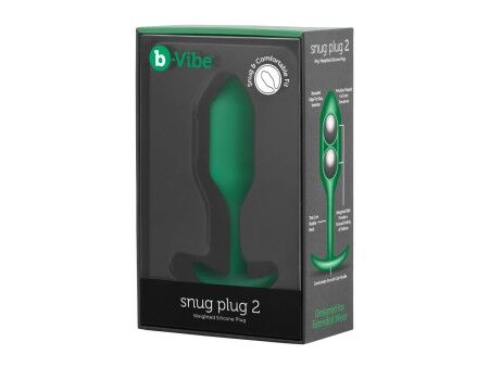 Zatyczka Analna B-Vibe 2 Kolor Zielony