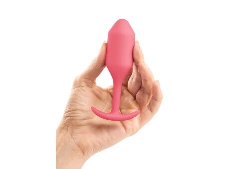 Zatyczka Analna B-Vibe 2 Pomarańczowy Koral