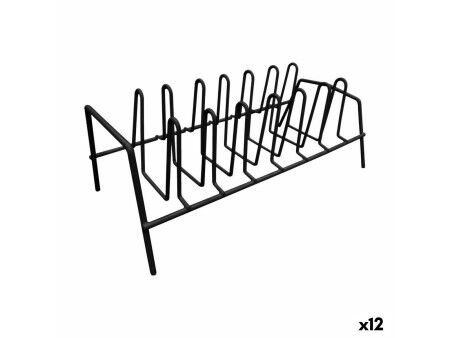Organizer Patelni Confortime Czarny 35,8 x 17,2 x 13,4 cm (12 Sztuk)