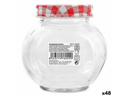Soik Mediterraneo Szkło 280 ml 9,2 x 7,1 x 9,3 cm (48 Sztuk)