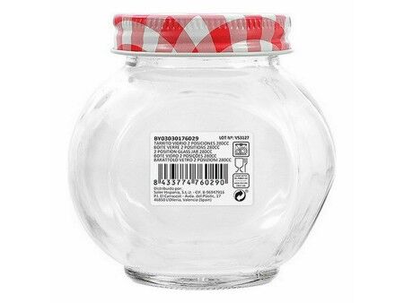 Soik Mediterraneo Szkło 280 ml 9,2 x 7,1 x 9,3 cm (48 Sztuk)
