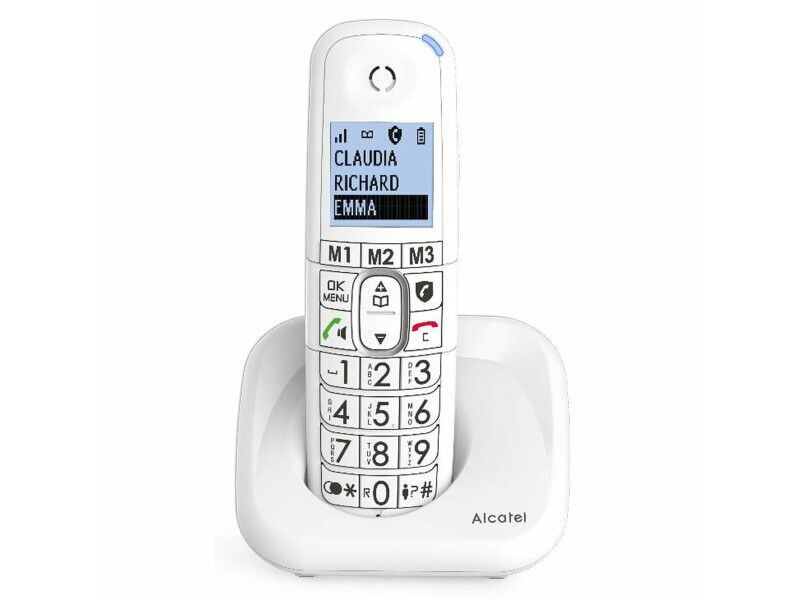 Telefon Bezprzewodowy Alcatel XL785 Biały Niebieski