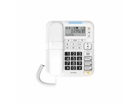 Telefon Stacjonarny Alcatel Biały
