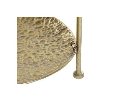 Miska na Owoce Home ESPRIT Złoty Metal 36,5 x 36,5 x 61 cm