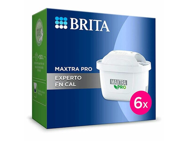 Filtr do Dzbanka Filtrującego Brita MAXTRA PRO 1050825 (6 Sztuk)