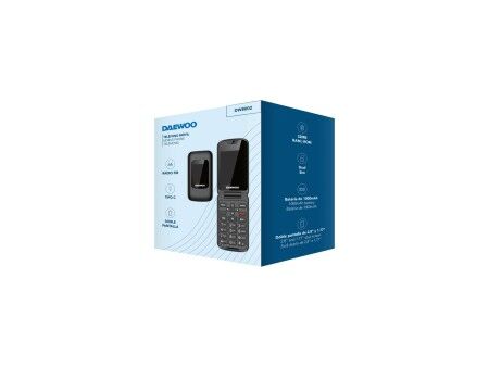 Telefon komórkowy dla seniorów Daewoo 2,8" 32 GB Czarny