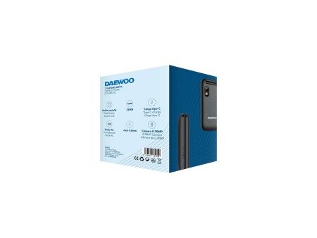 Telefon komórkowy dla seniorów Daewoo 2,8" 32 GB Czarny