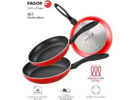 Set Patlni Fagor Aluminium Bakelit