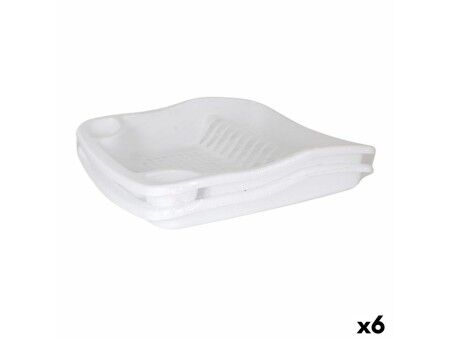 Ociekacz Dem Bloom Taca Biały 40 x 39 x 9,3 cm (6 Sztuk)