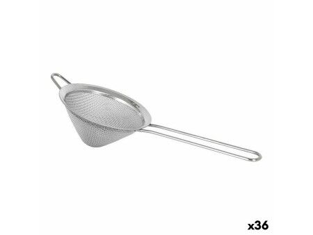 Sitko ze stali nierdzewnej Quttin Stożkowaty Stal nierdzewna (36 Sztuk) (10 cm)