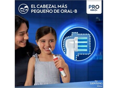 Elektryczna Szczoteczka do Zębów Oral-B Rey Leon Czerwony Wielokolorowy
