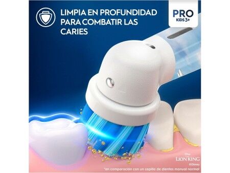 Elektryczna Szczoteczka do Zębów Oral-B Rey Leon Czerwony Wielokolorowy
