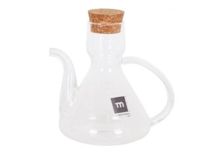 Buteleczka na oliwę La Mediterránea Bell Przezroczysty Silikon Szkło borokrzemowe 275 ml (8 Sztuk)