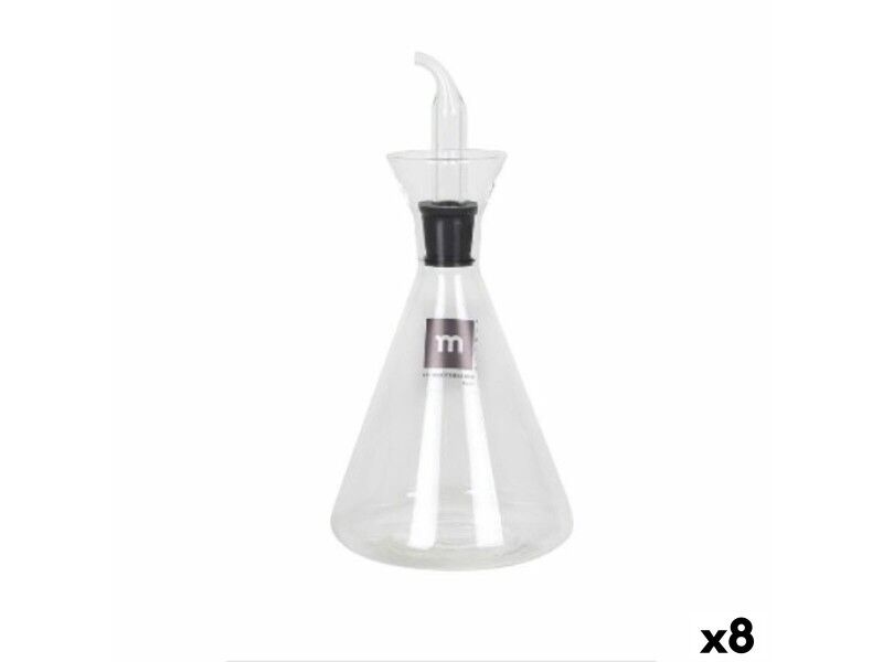 Buteleczka na oliwę La Mediterránea Przezroczysty Szkło borokrzemowe 250 ml (8 Sztuk)