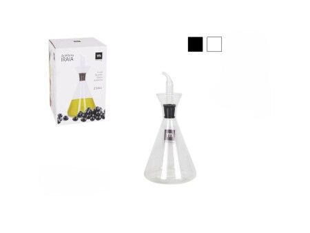 Buteleczka na oliwę La Mediterránea Przezroczysty Szkło borokrzemowe 250 ml (8 Sztuk)