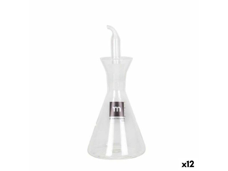 Buteleczka na oliwę La Mediterránea Iraia Przezroczysty Szkło borokrzemowe 125 ml (12 Sztuk)