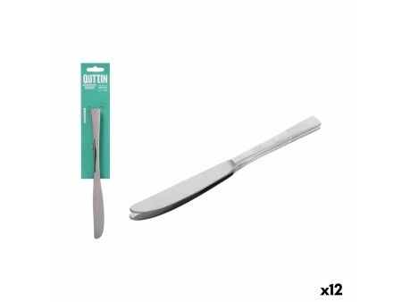 Zestaw noży Quttin Madrid Stal nierdzewna 22 x 1,7 cm 2 Części (12 Sztuk)