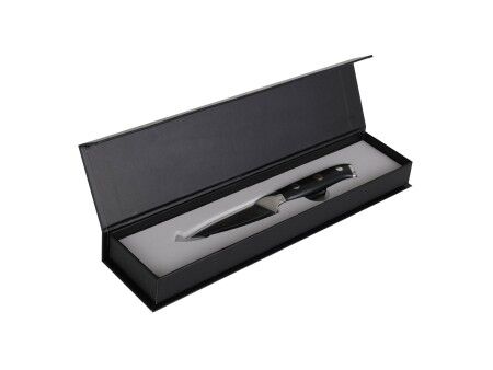 Nóż Obierak Quttin Damaskus Czarny Srebrzysty Stal nierdzewna 9 cm (2 Sztuk)